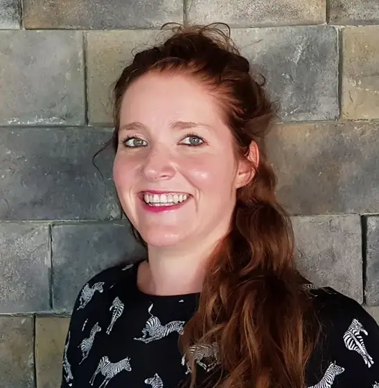 Carly Pomp, docent l.o. & sjk-coach bij Studiekern